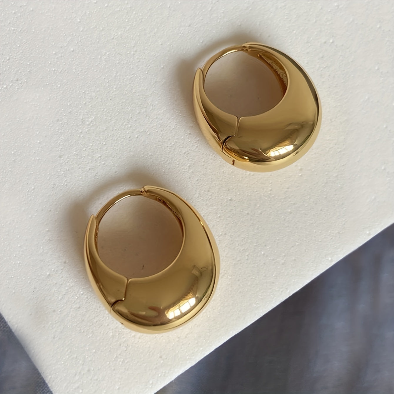 Vintage Geometric Ear Clips