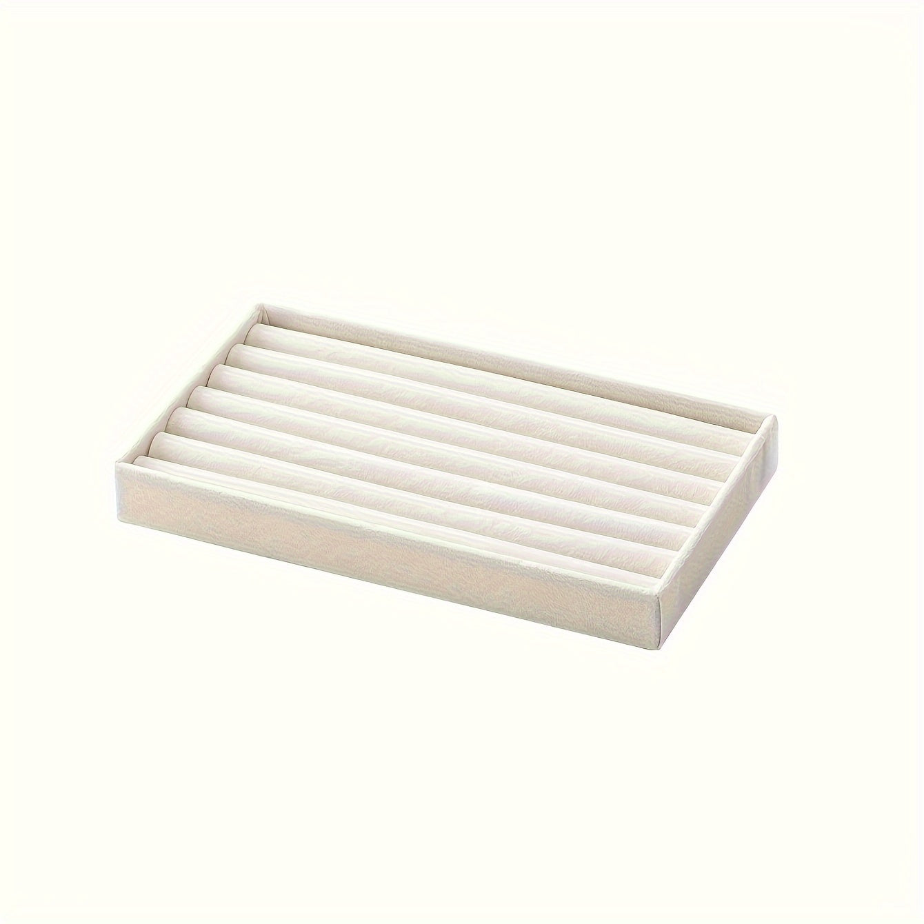 Multi Grid Velvet Jewelry Storage Rack - 4pcs