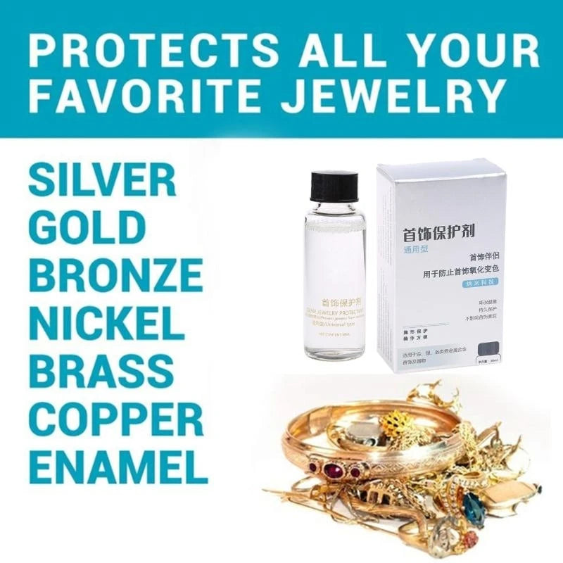Durable Jewelry Coating Clear Protective Polish JAVRICK