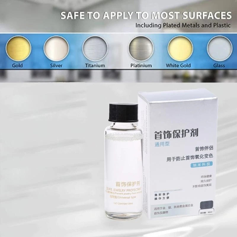 Durable Jewelry Coating Clear Protective Polish JAVRICK